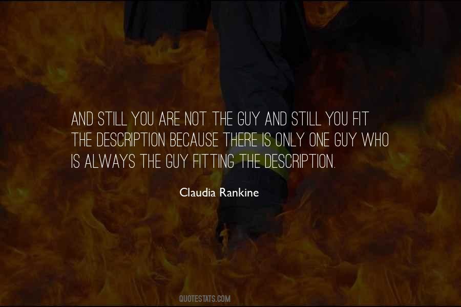 Claudia Rankine Quotes #330877