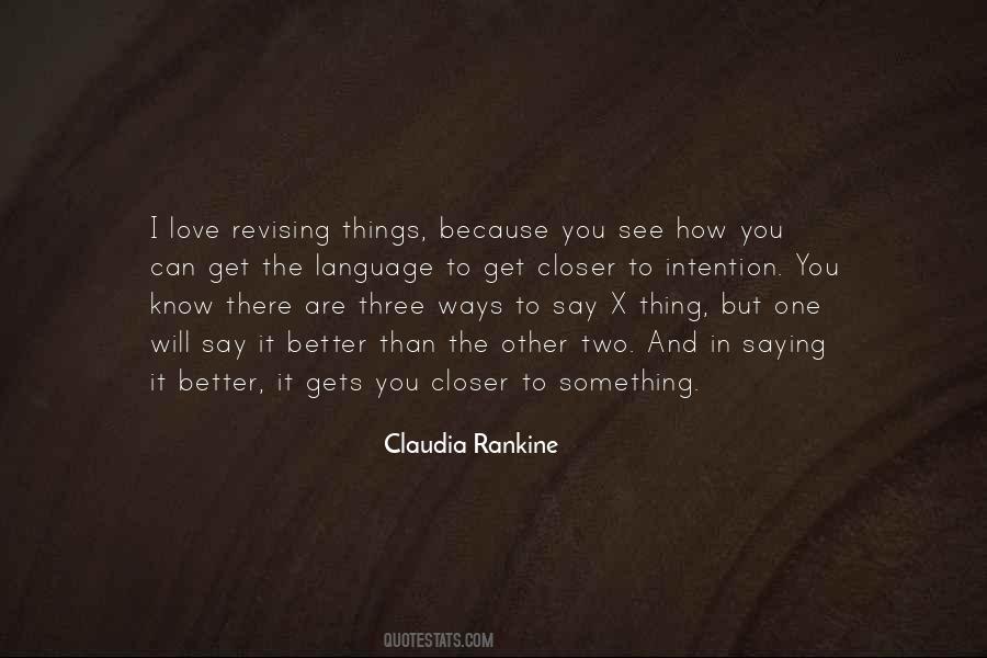 Claudia Rankine Quotes #45383