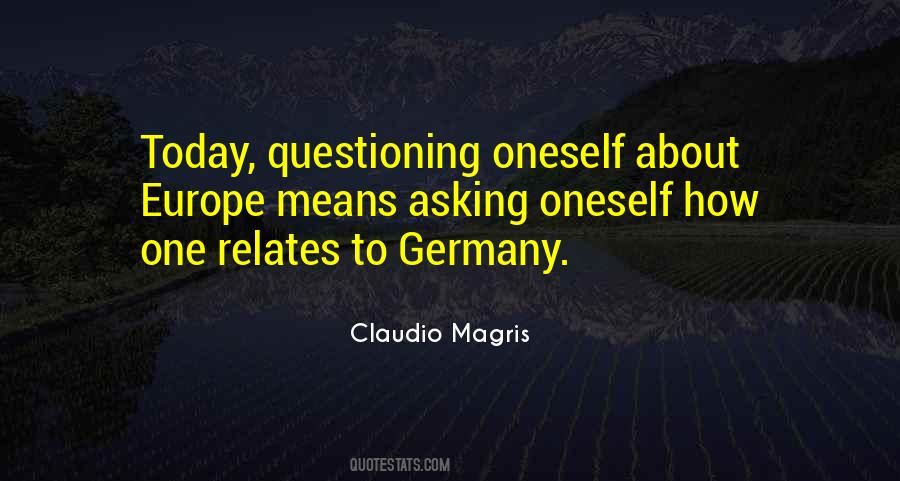 Claudio Magris Quotes #108553