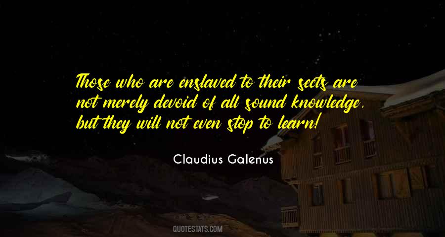 Claudius Galenus Quotes #751190