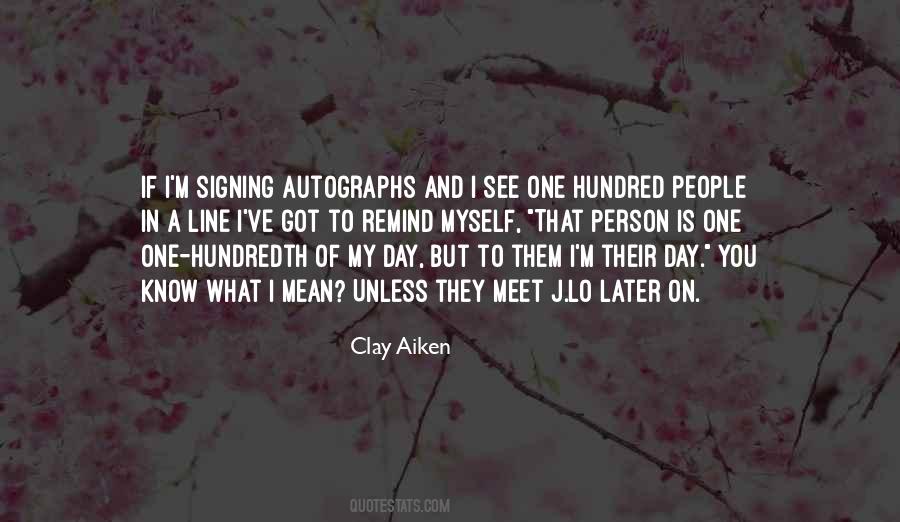 Clay Aiken Quotes #1735910