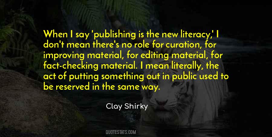 Clay Shirky Quotes #1722515