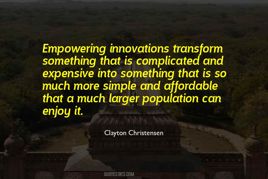 Clayton Christensen Quotes #152982