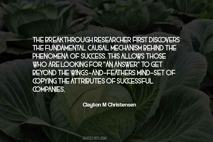 Clayton M Christensen Quotes #1138279