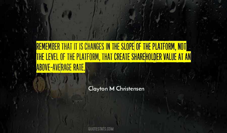 Clayton M Christensen Quotes #1180430
