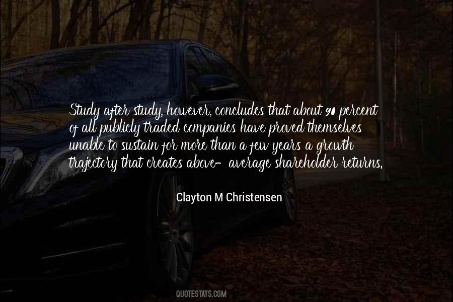 Clayton M Christensen Quotes #571081