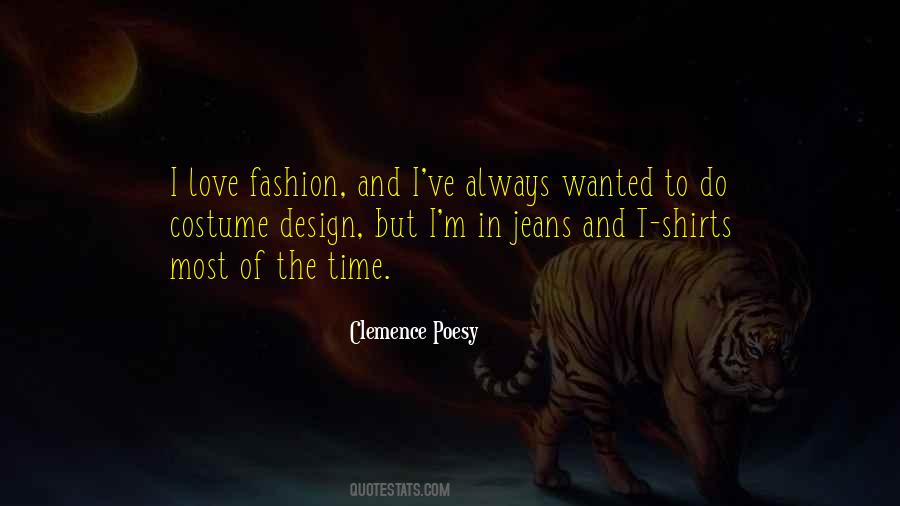 Clemence Poesy Quotes #1399777