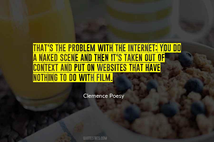 Clemence Poesy Quotes #1661343