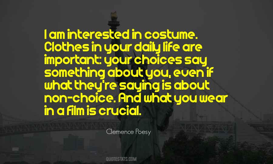 Clemence Poesy Quotes #1815013
