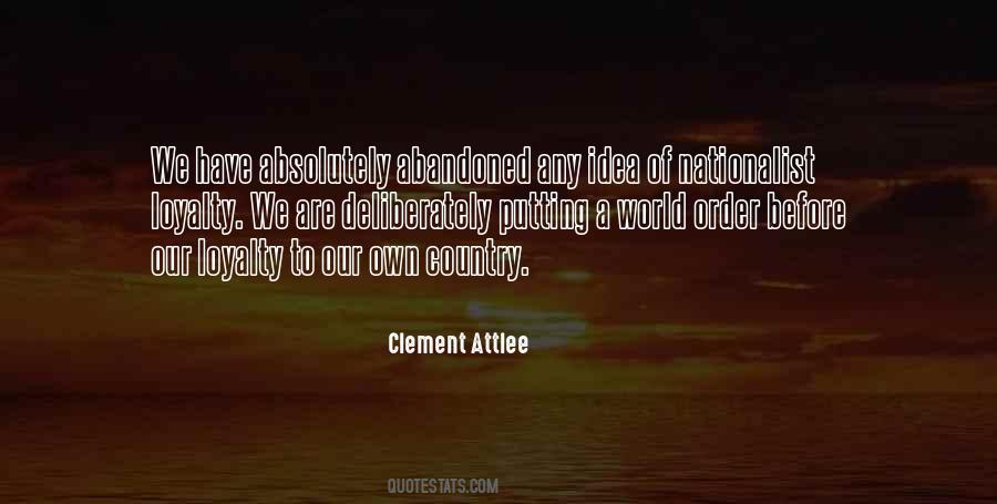 Clement Attlee Quotes #1315242