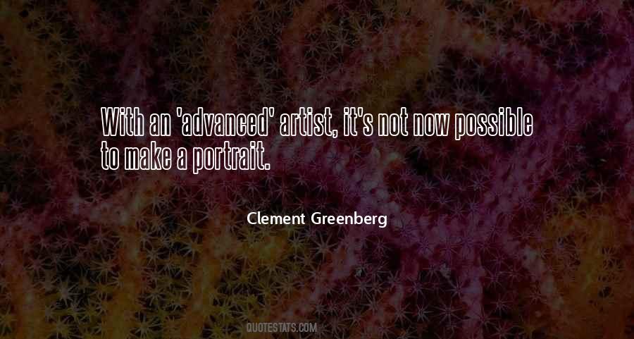 Clement Greenberg Quotes #923302