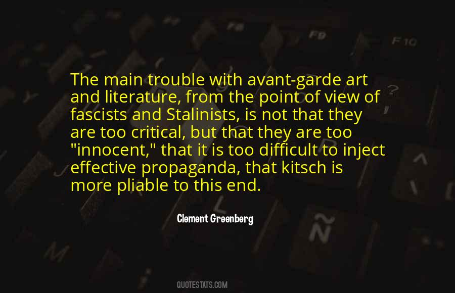 Clement Greenberg Quotes #996143