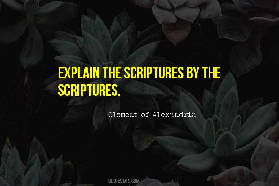 Clement Of Alexandria Quotes #1876795