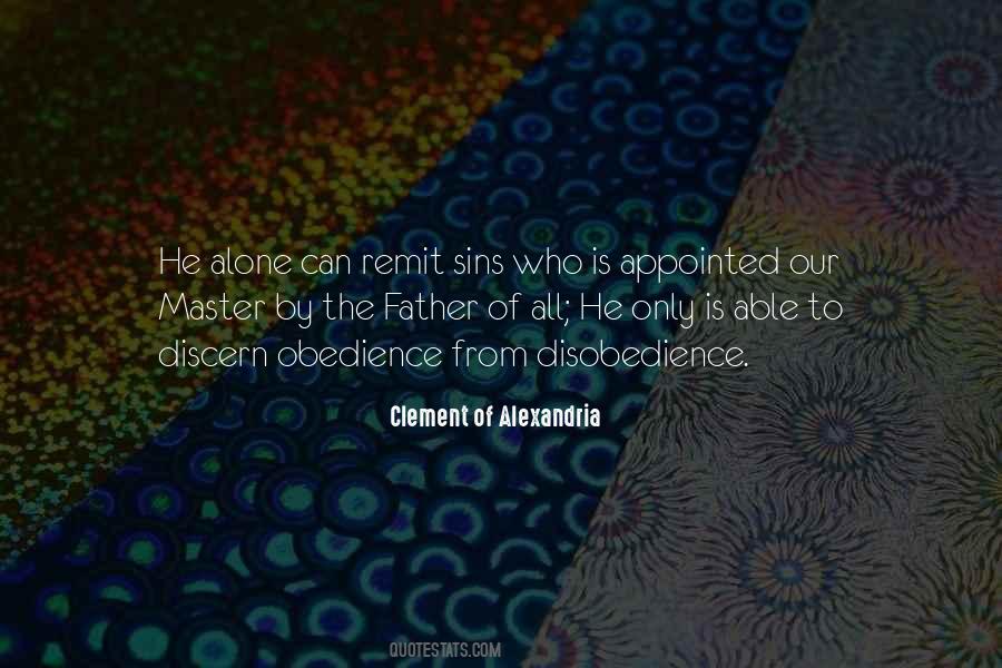 Clement Of Alexandria Quotes #387144