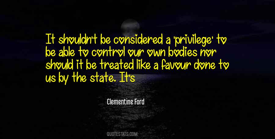 Clementine Ford Quotes #1682936
