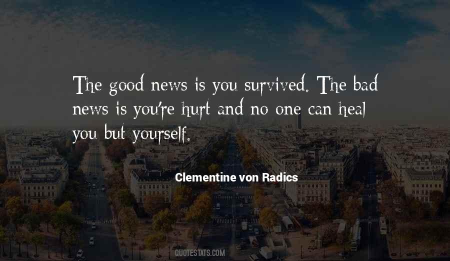 Clementine Von Radics Quotes #81659