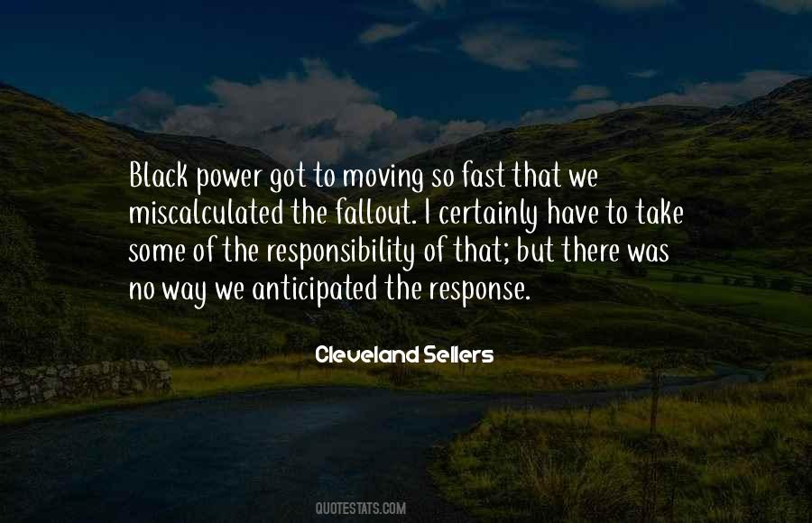 Cleveland Sellers Quotes #1857700