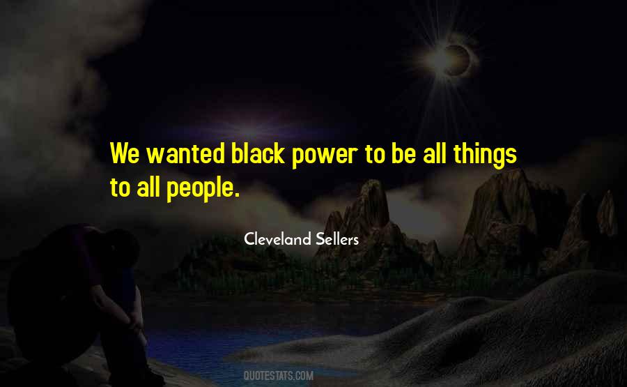 Cleveland Sellers Quotes #783415
