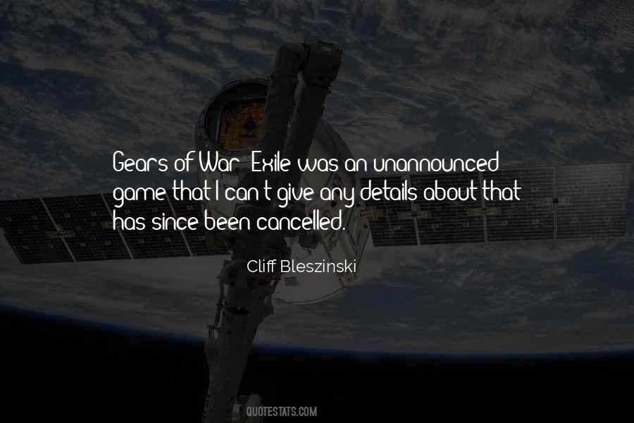 Cliff Bleszinski Quotes #1230519