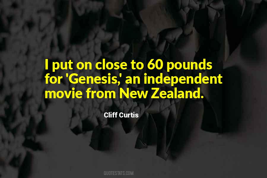 Cliff Curtis Quotes #1555532