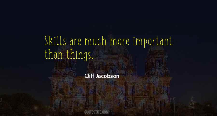 Cliff Jacobson Quotes #1531992