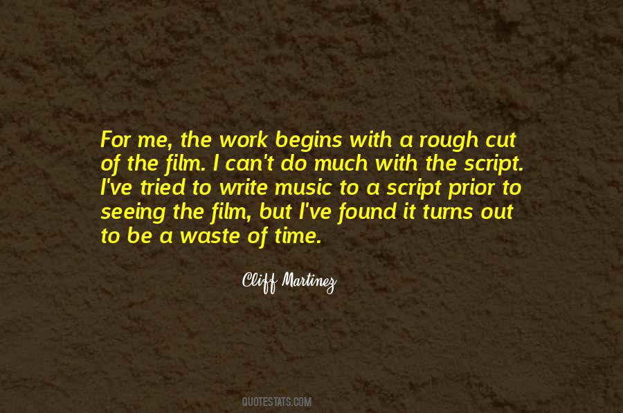 Cliff Martinez Quotes #1433900