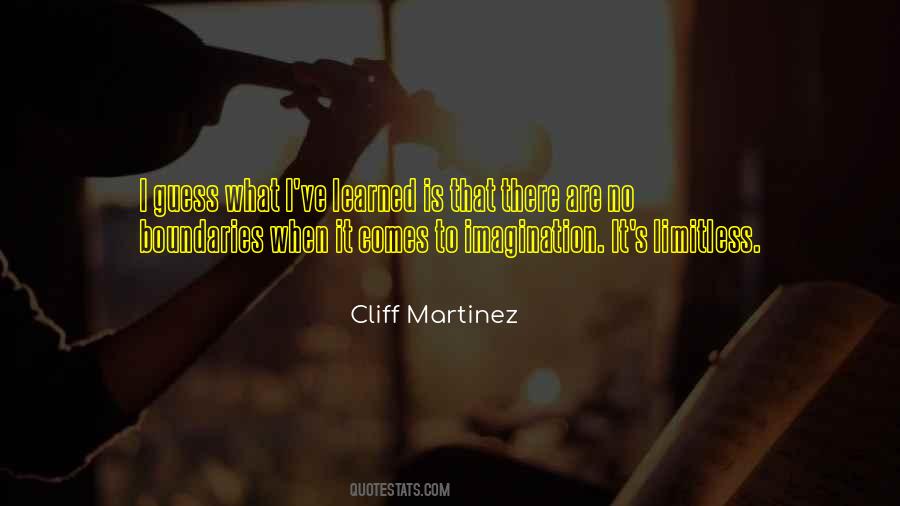 Cliff Martinez Quotes #37908