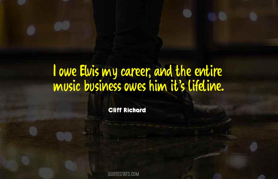 Cliff Richard Quotes #1453157