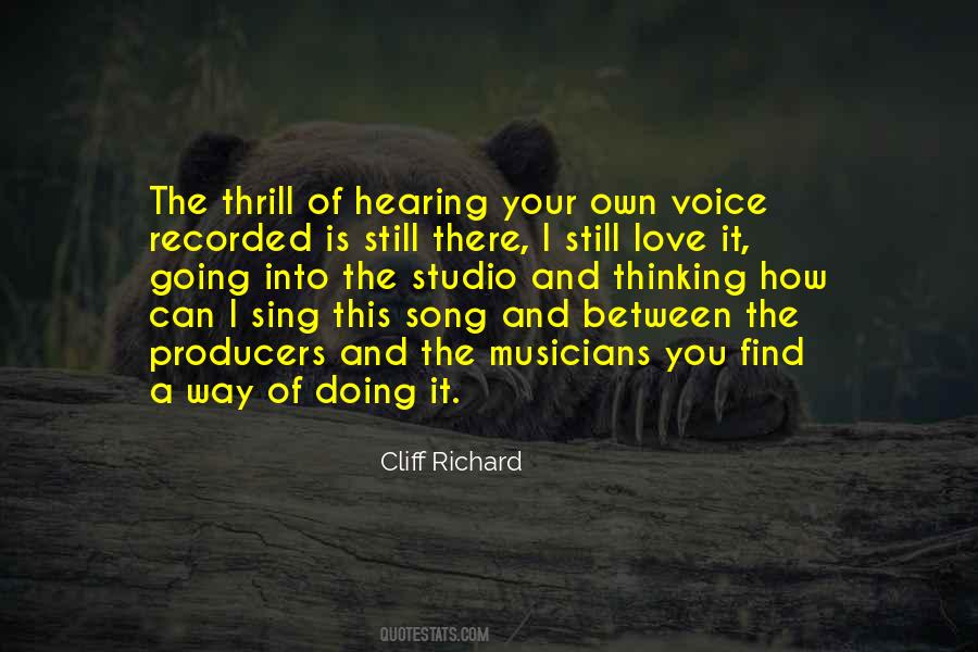 Cliff Richard Quotes #550819