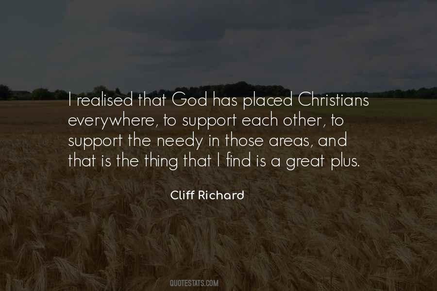 Cliff Richard Quotes #552096