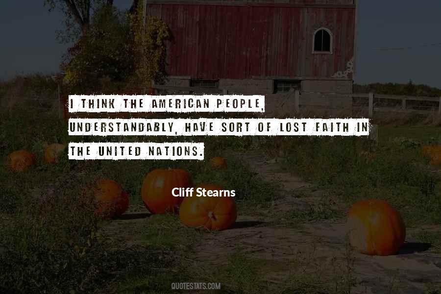 Cliff Stearns Quotes #132328