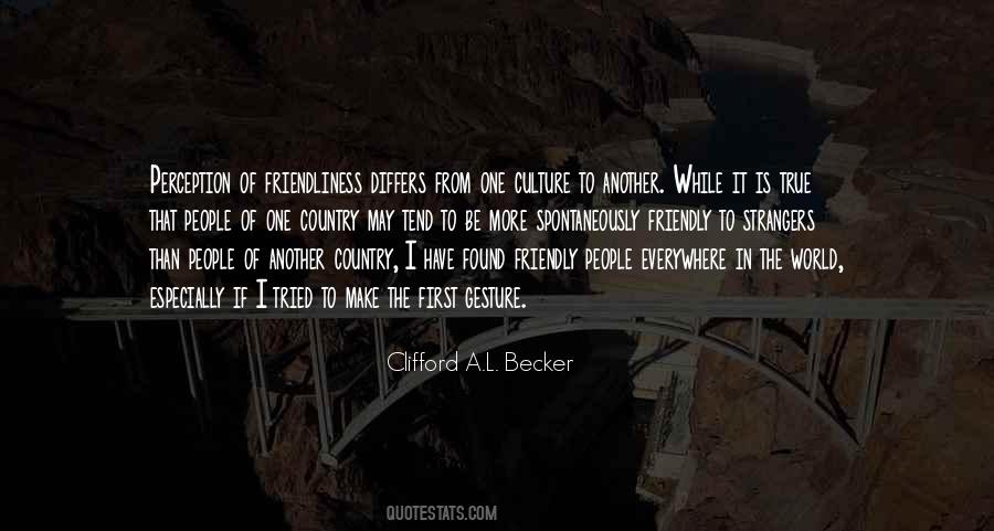 Clifford A.L. Becker Quotes #1760801