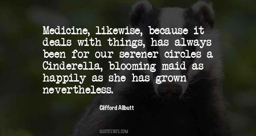 Clifford Allbutt Quotes #1279864