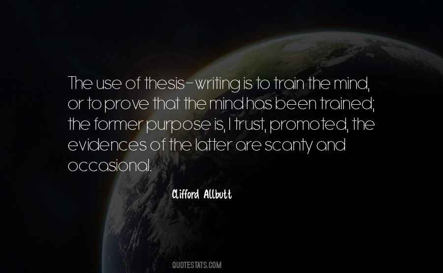 Clifford Allbutt Quotes #1850142