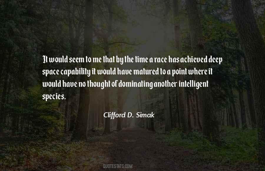 Clifford D. Simak Quotes #1841400