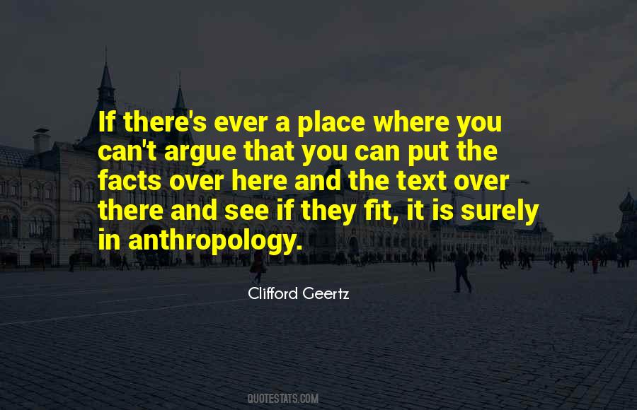 Clifford Geertz Quotes #1318451