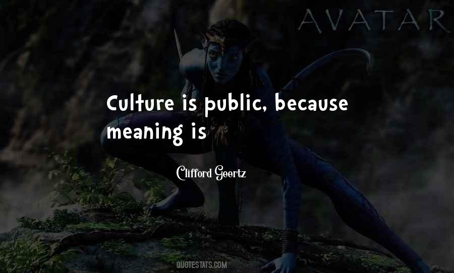 Clifford Geertz Quotes #1665530