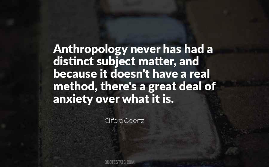 Clifford Geertz Quotes #197196