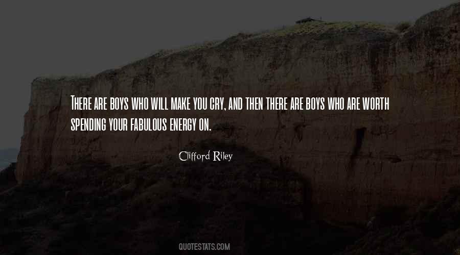 Clifford Riley Quotes #253801