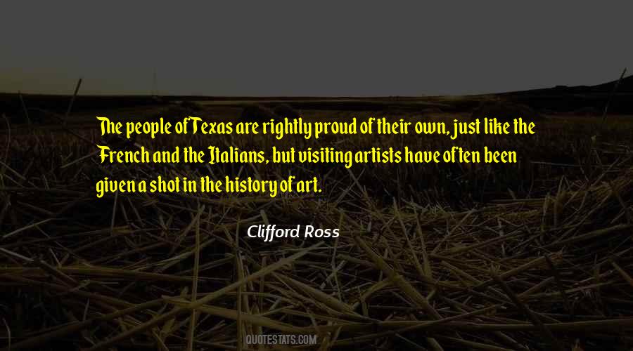 Clifford Ross Quotes #1855295