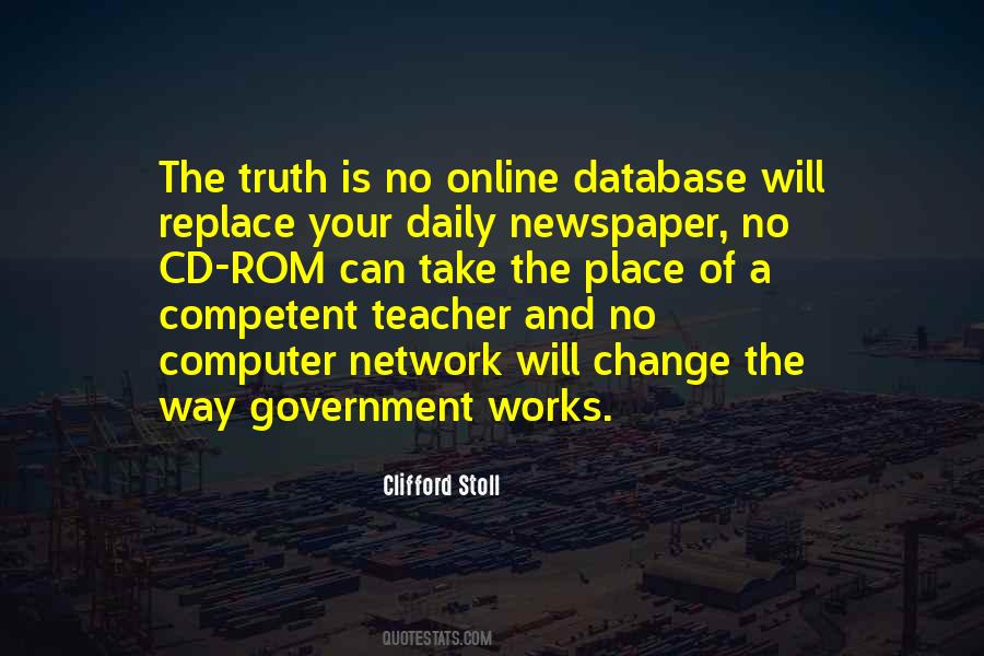 Clifford Stoll Quotes #658852