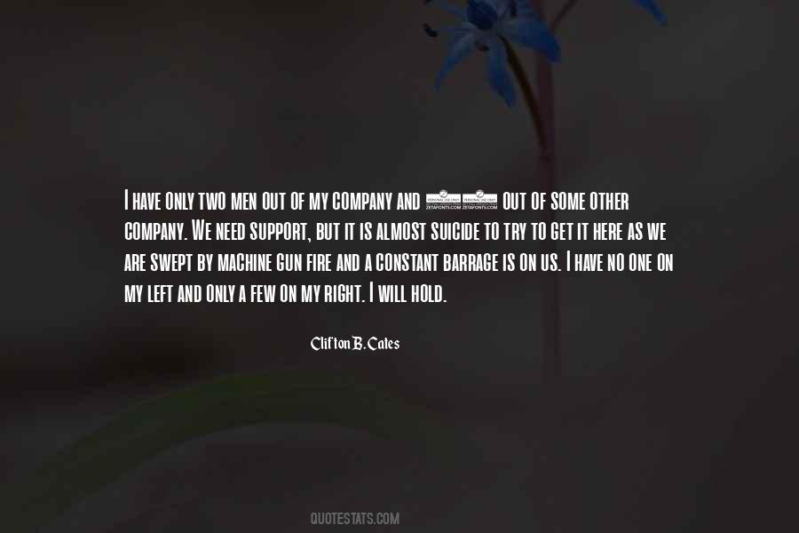Clifton B. Cates Quotes #55159