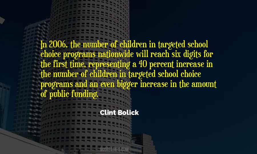 Clint Bolick Quotes #294763