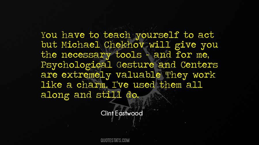 Clint Eastwood Quotes #1532037