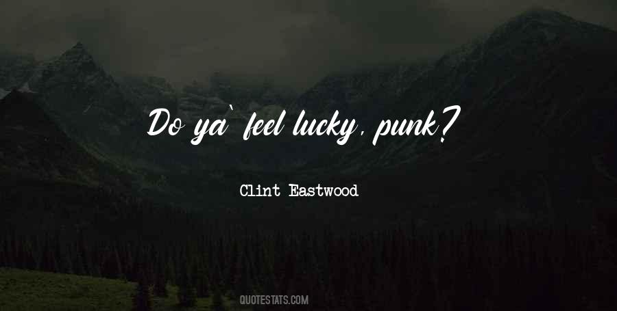 Clint Eastwood Quotes #213558