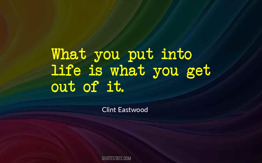Clint Eastwood Quotes #281167