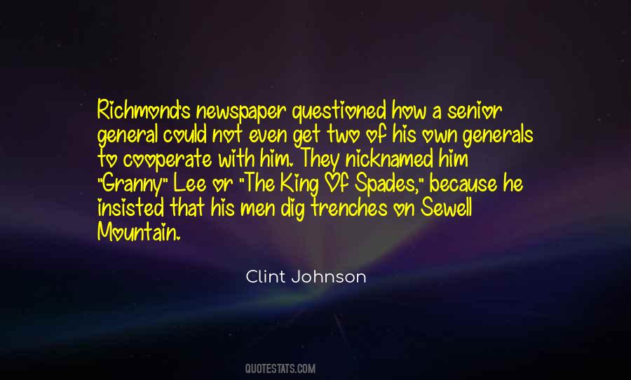Clint Johnson Quotes #413329