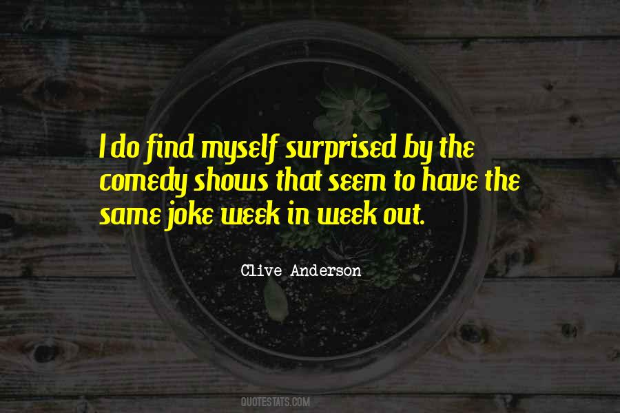 Clive Anderson Quotes #1381886