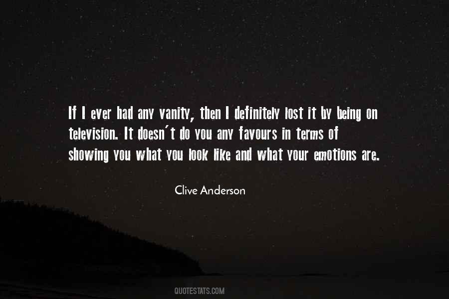 Clive Anderson Quotes #164341