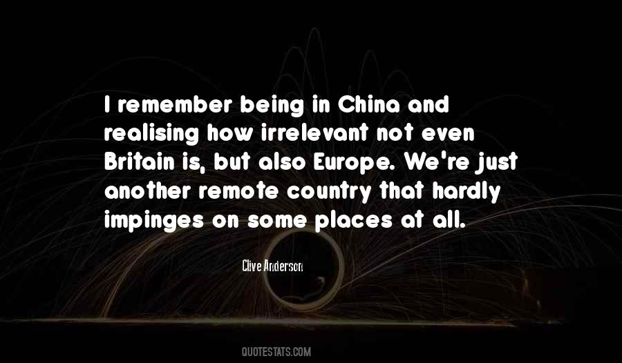 Clive Anderson Quotes #824533